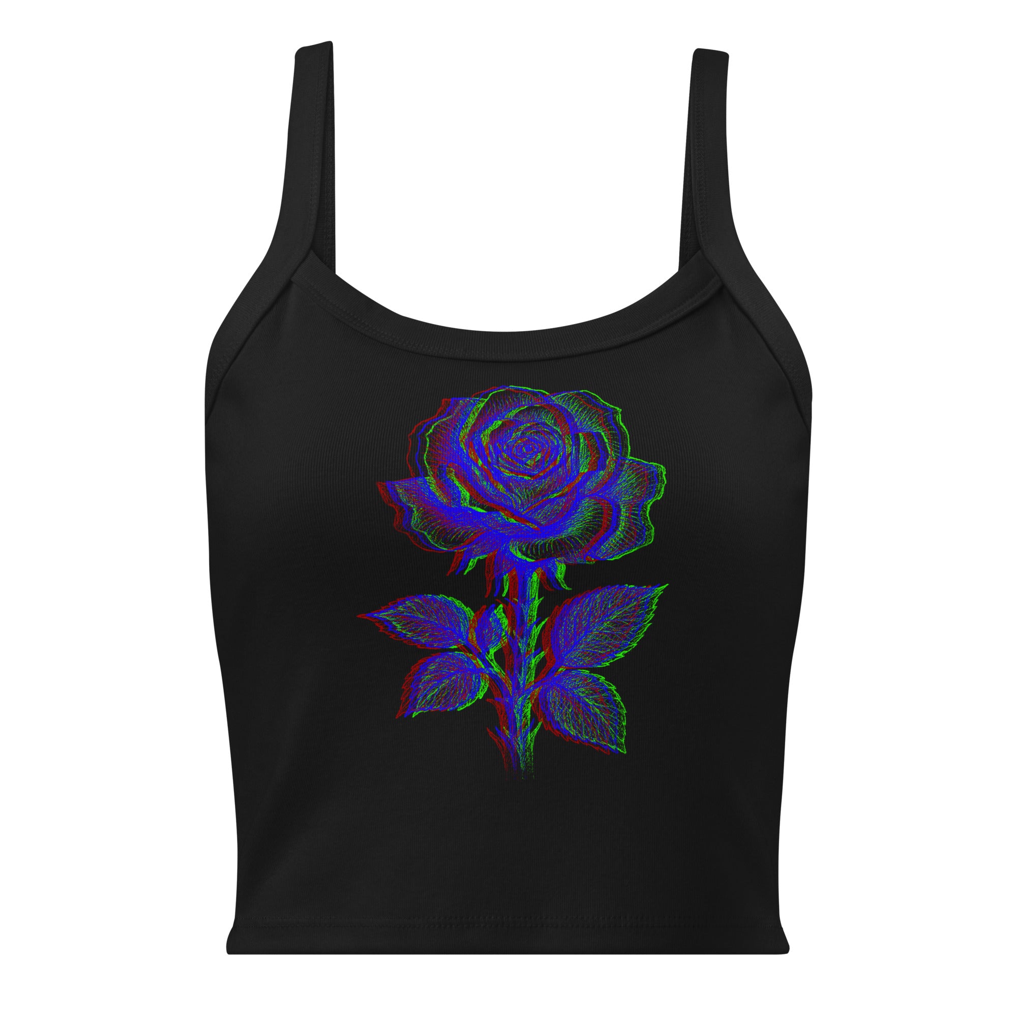 Women's micro-rib tank top - Wild Rose – Kittitas Outpost