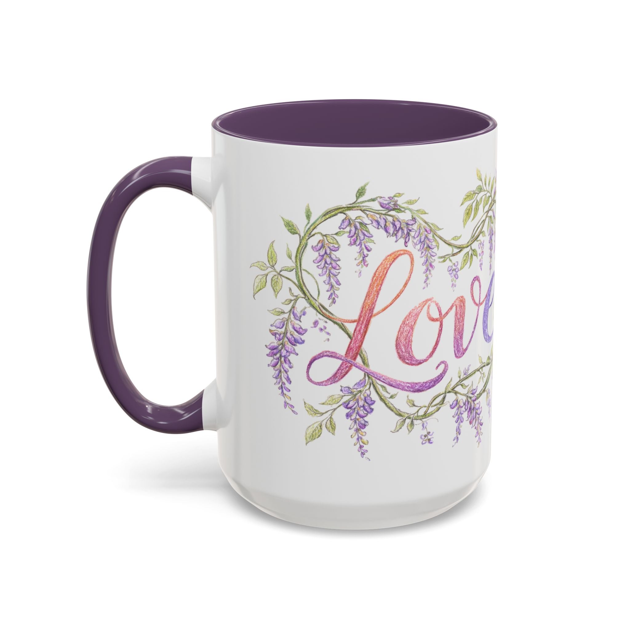 Wisteria Love Coffee Mug 11/15oz
