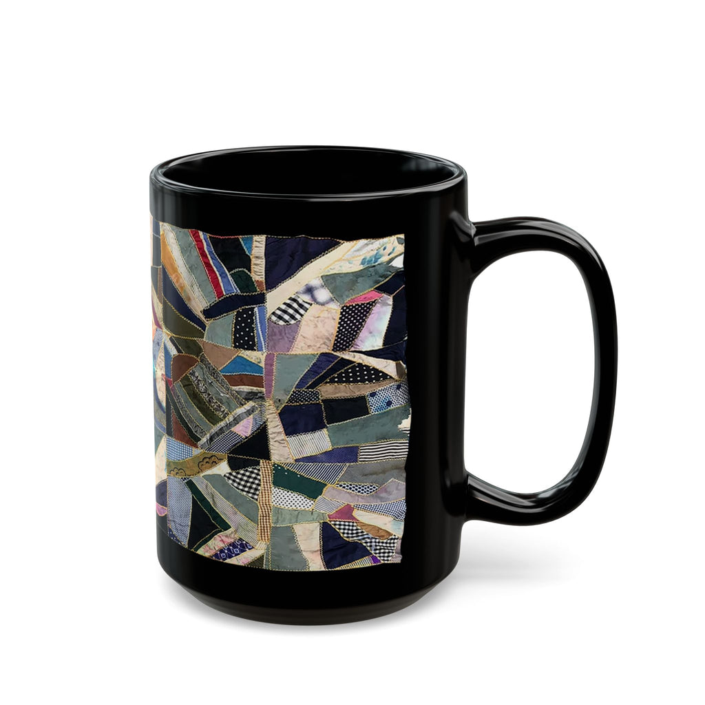 Patchwork Quilt Ceramic Coffee Mug