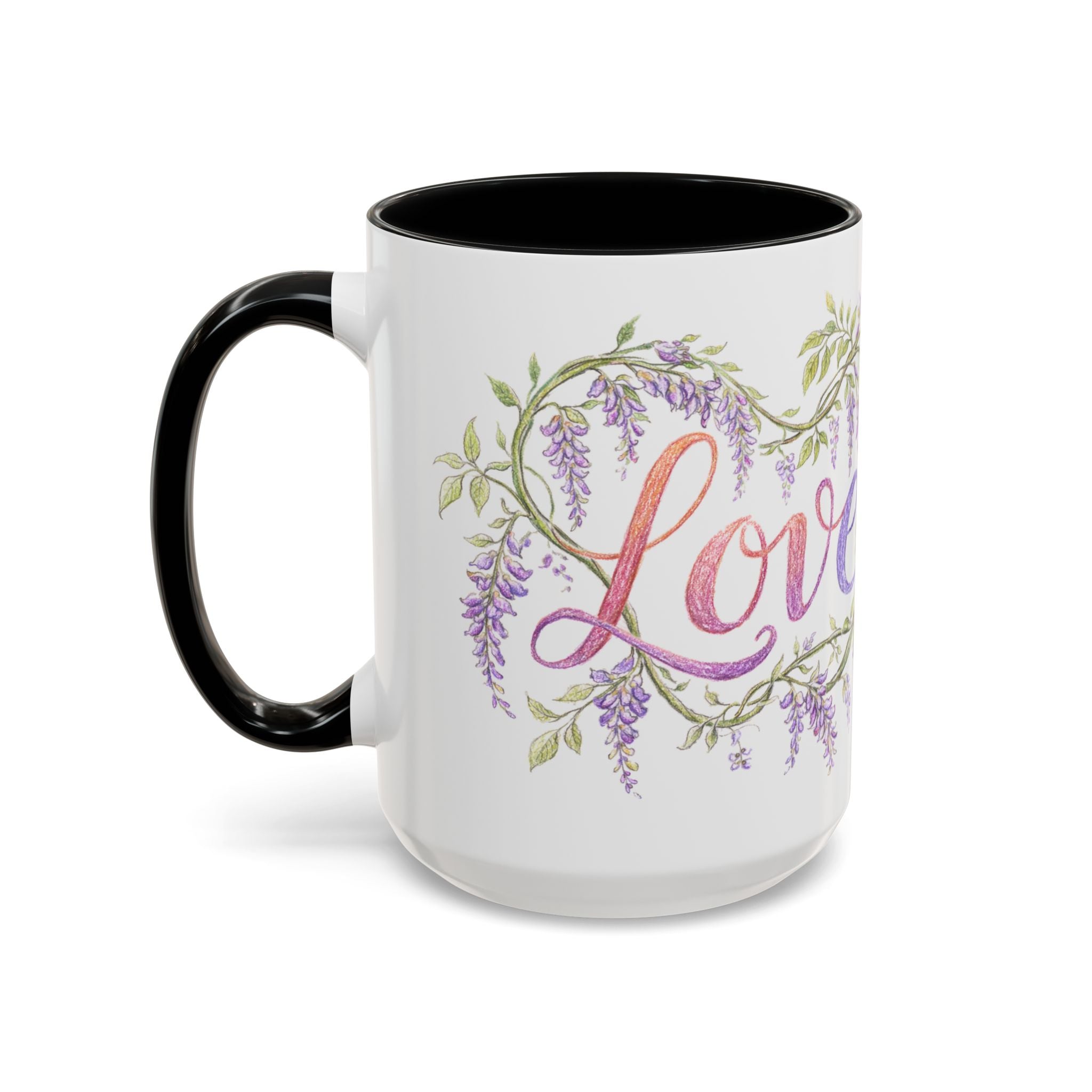 Wisteria Love Coffee Mug 11/15oz