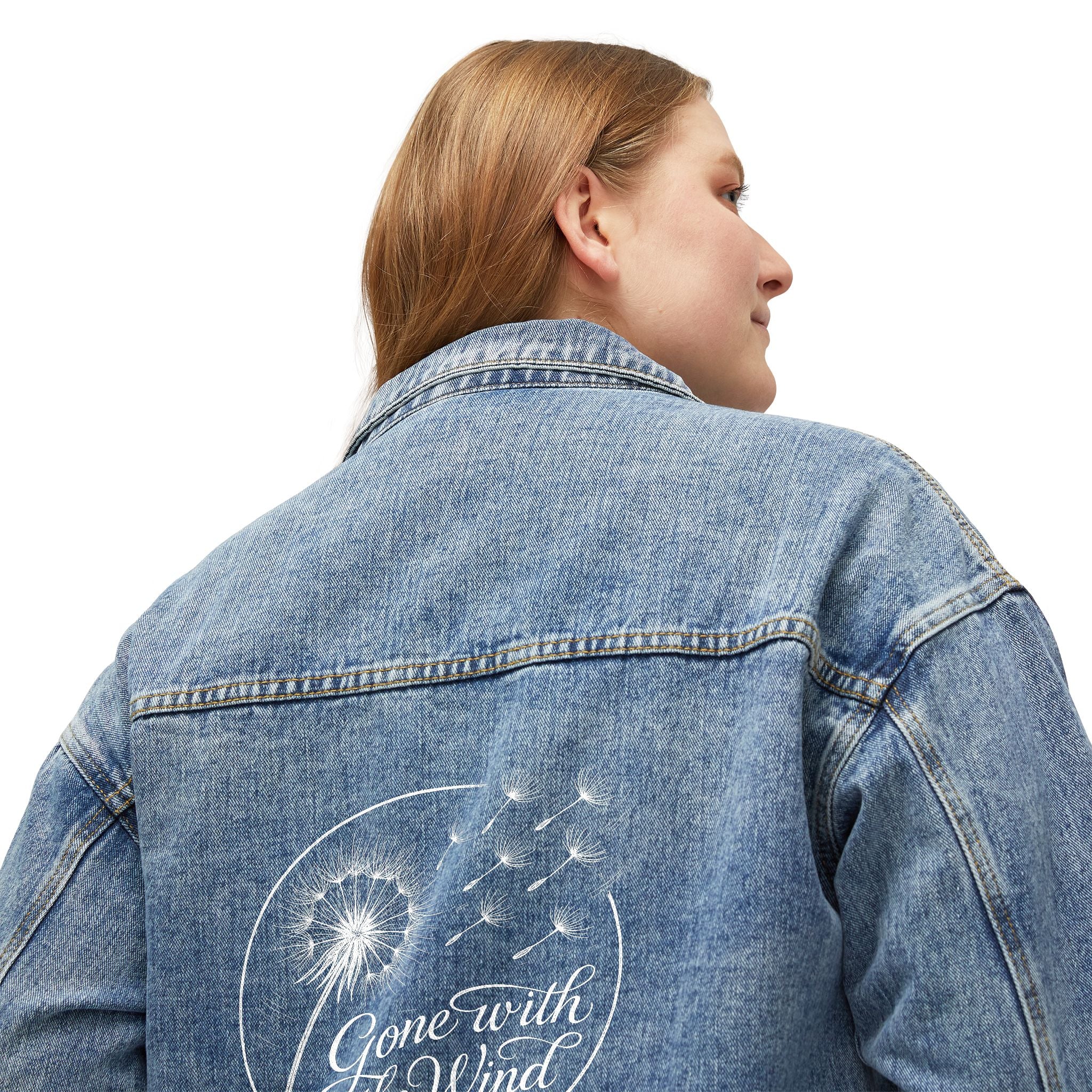 Classic Casual Jean Jacket - Gone With the Wind