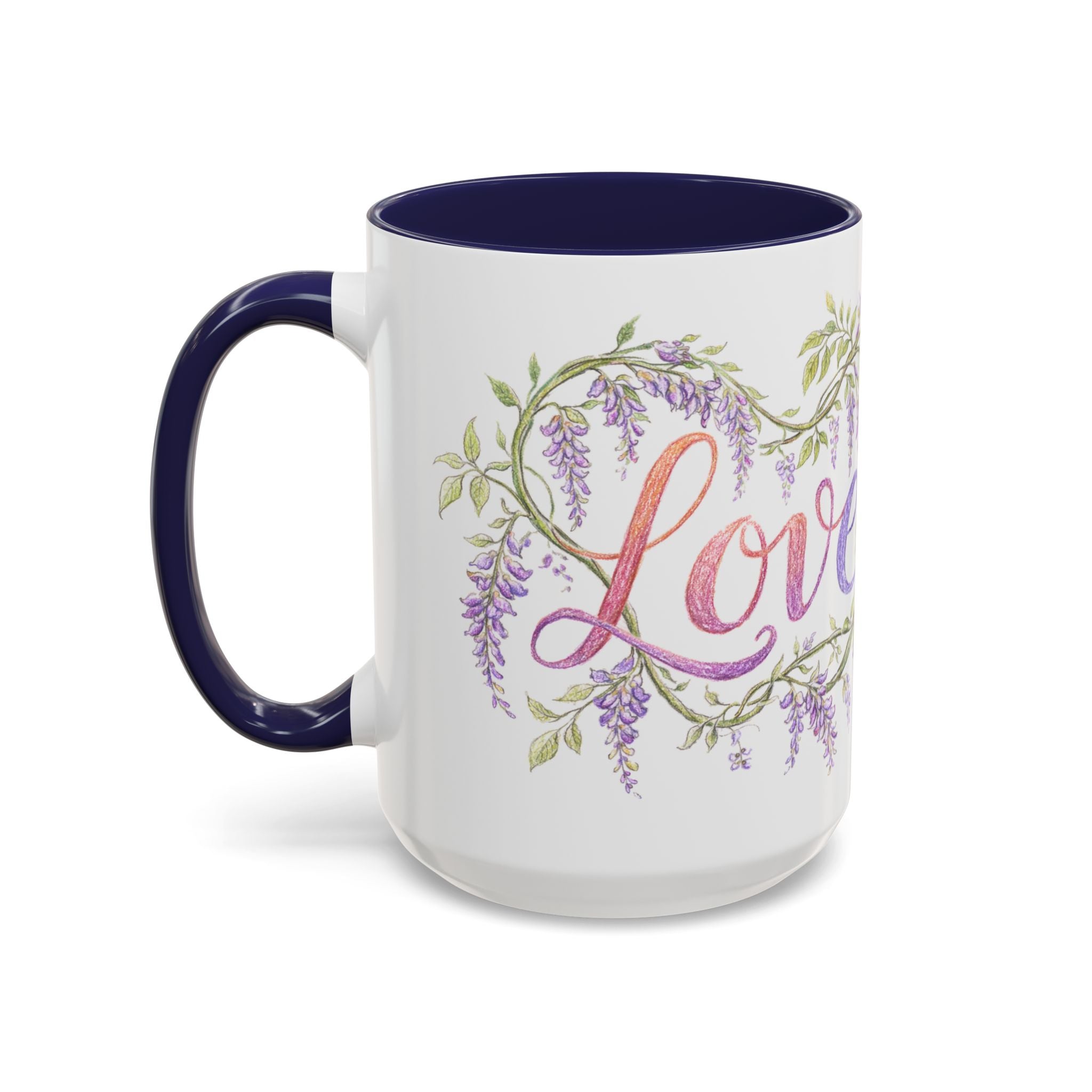 Wisteria Love Coffee Mug 11/15oz