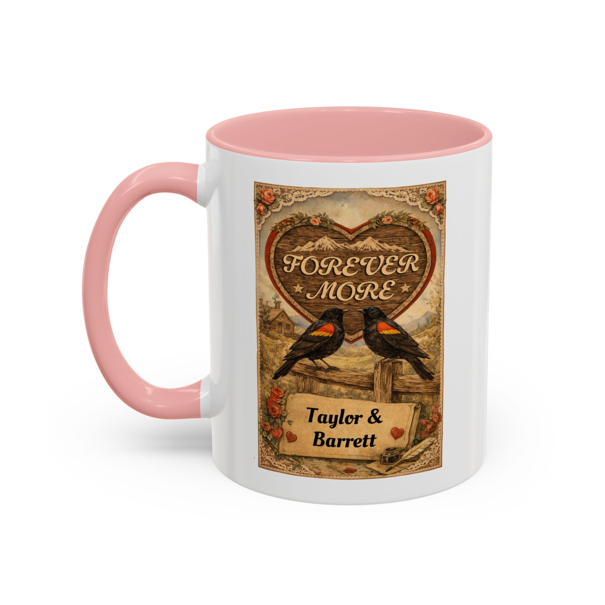 Valentine's Day "Forever More" 11/15 oz Ceramic Coffee Mug