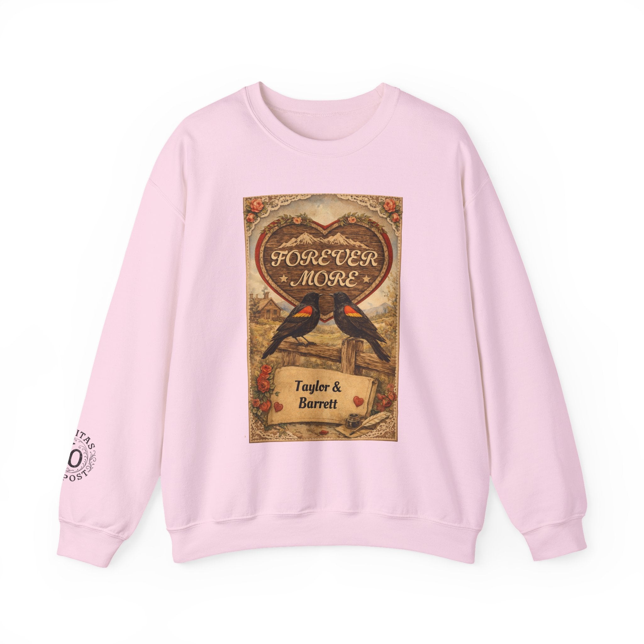 Forever More Vintage Love Crewneck Sweatshirt