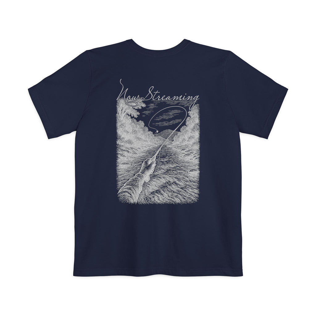 Pocket T-Shirt — Now Streaming Graphic Tee