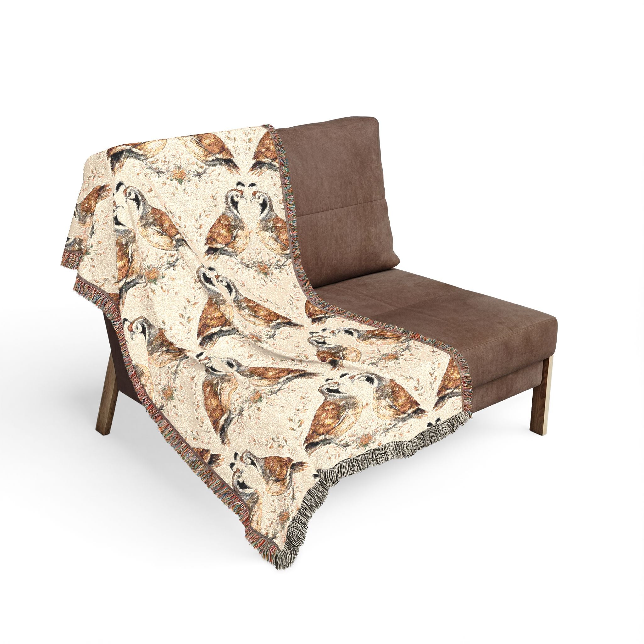 Woven Blanket — Can't Quail My Love Throw