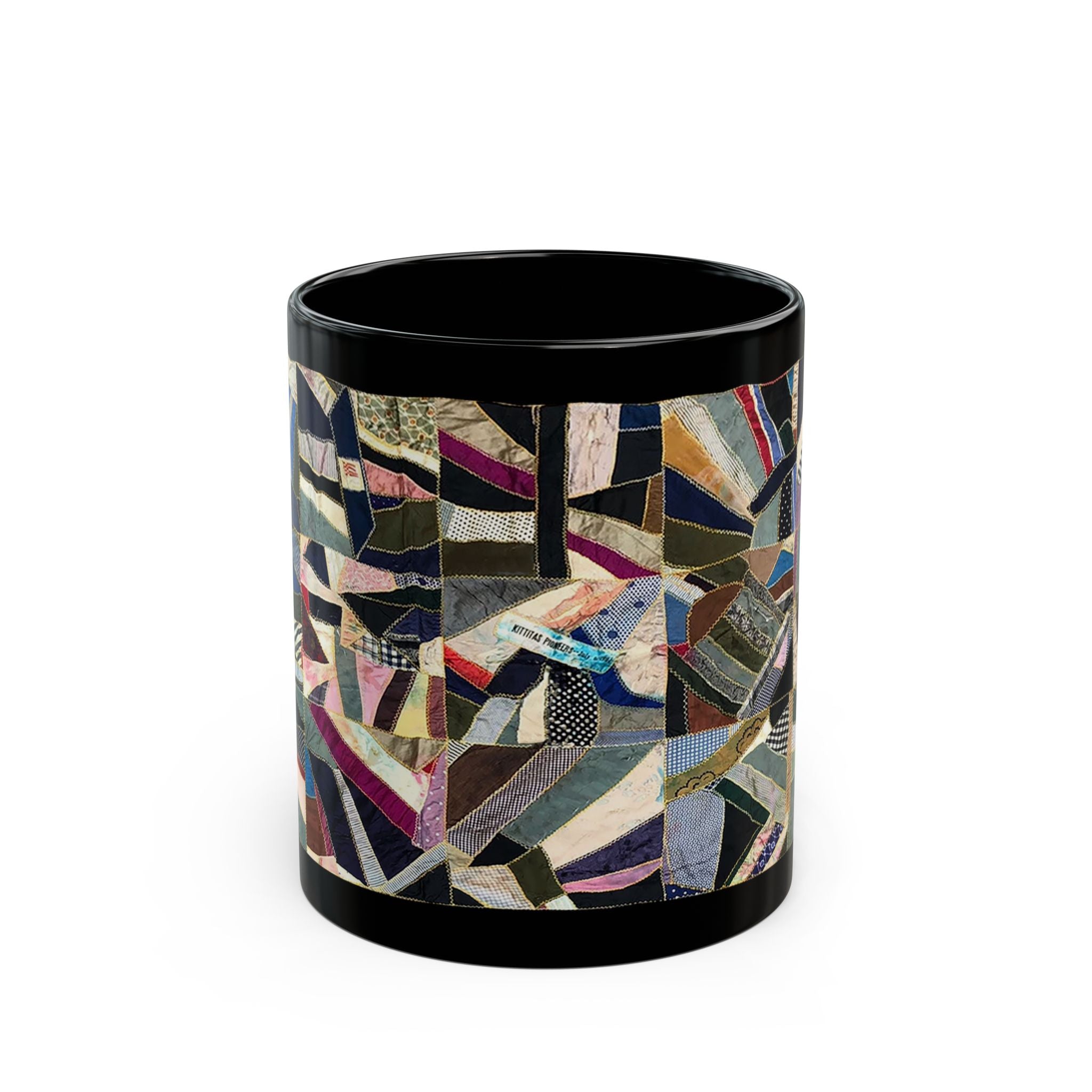 Patchwork Quilt Ceramic Coffee Mug
