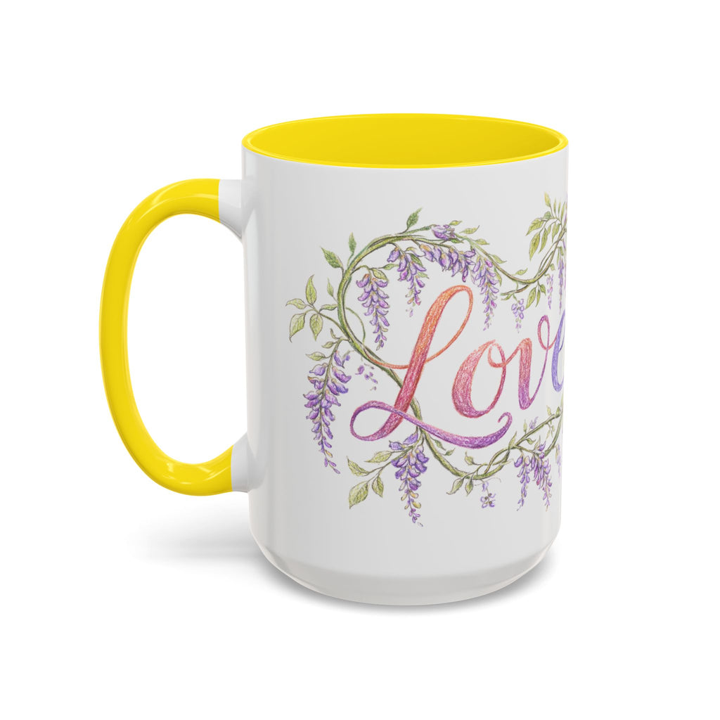 Wisteria Love Coffee Mug 11/15oz