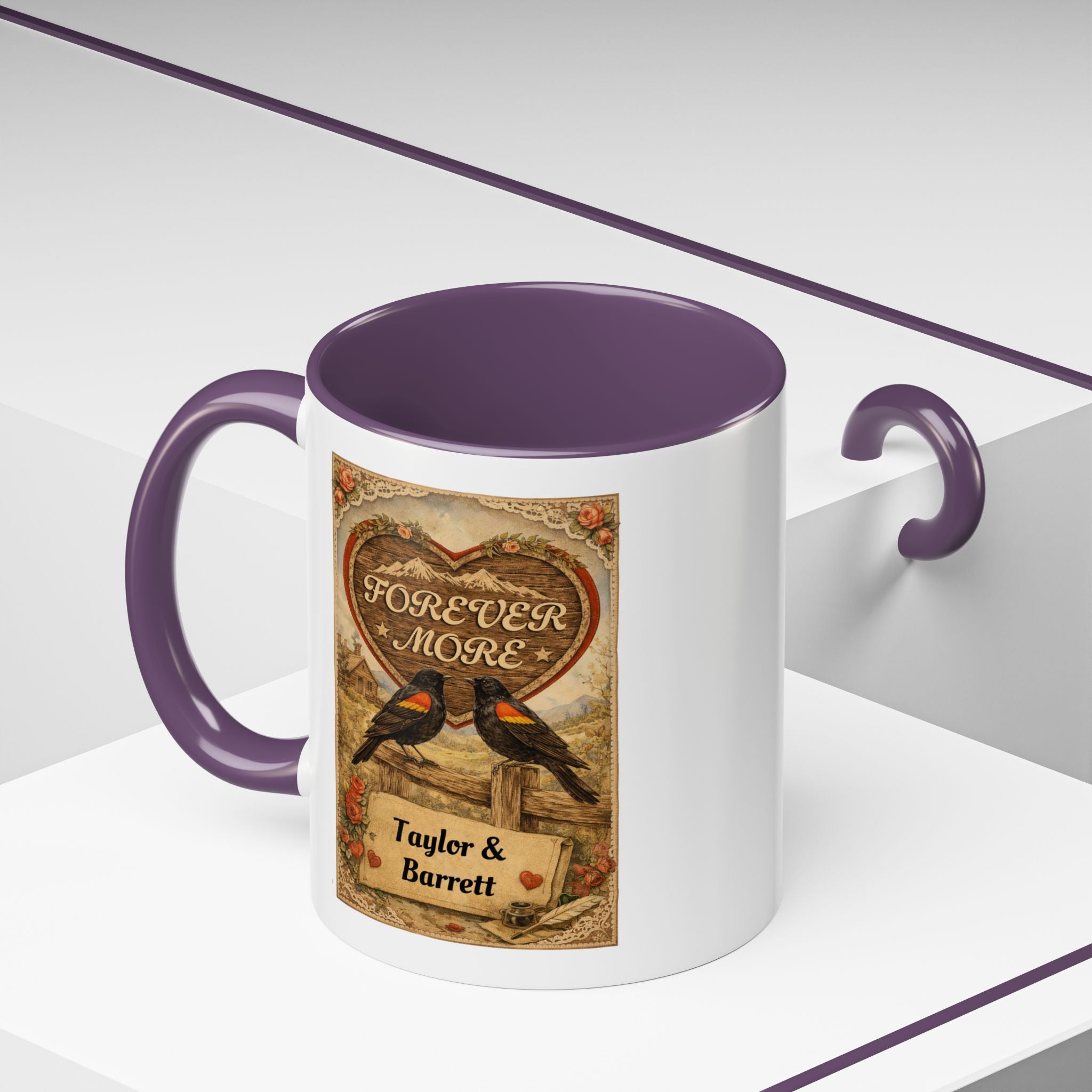 Valentine's Day "Forever More" 11/15 oz Ceramic Coffee Mug