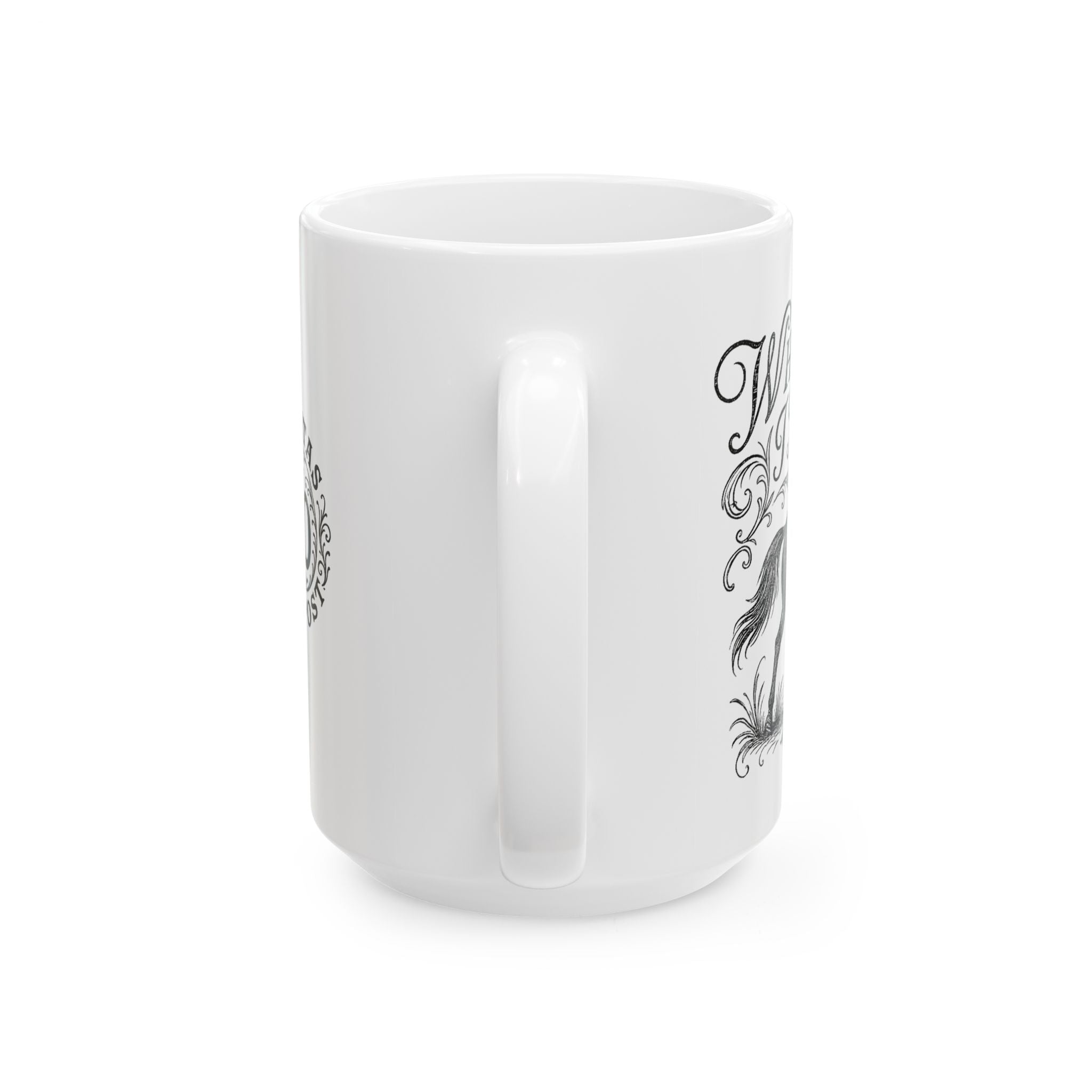 Wherever I May Roam Ceramic Coffee Mug