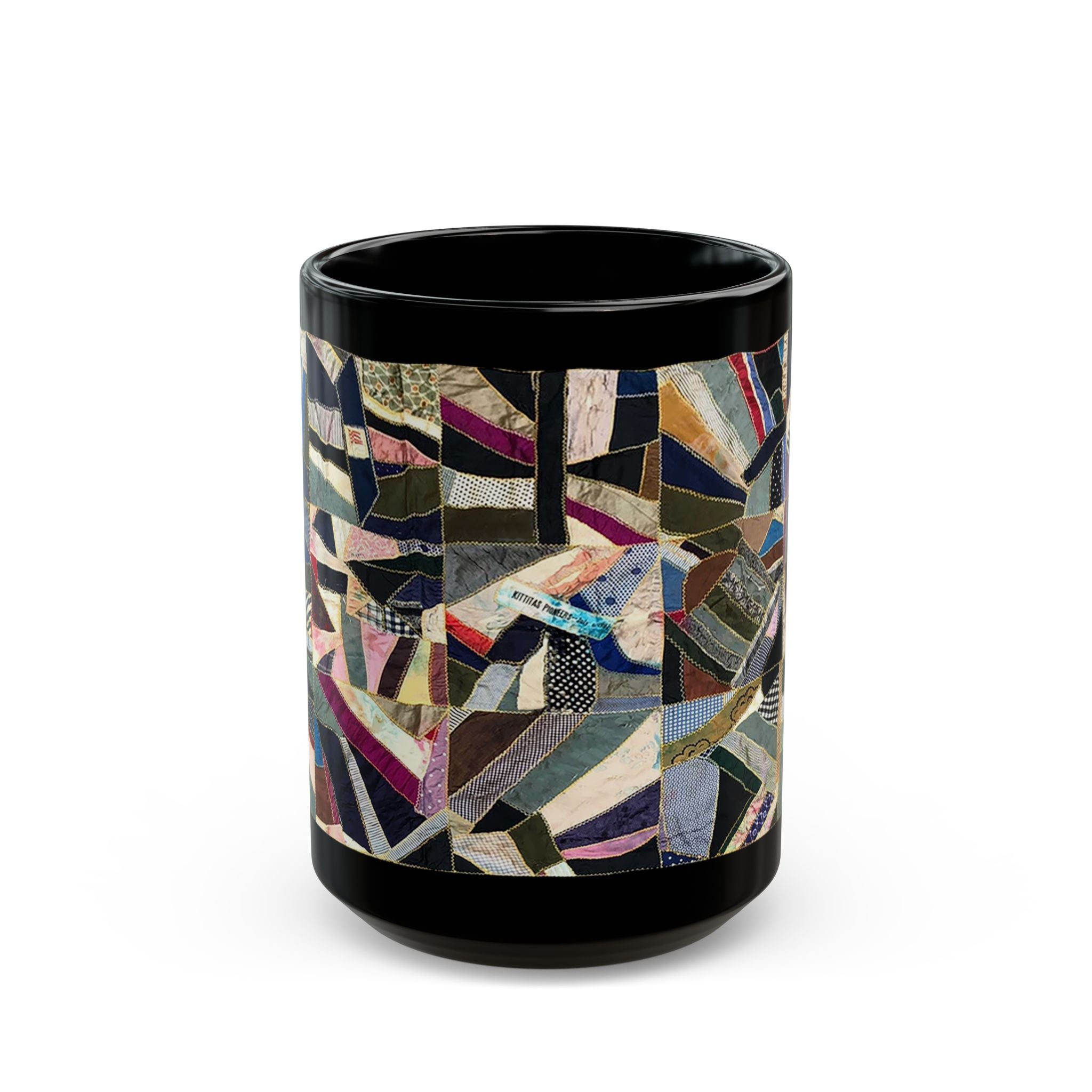 Patchwork Quilt Ceramic Coffee Mug