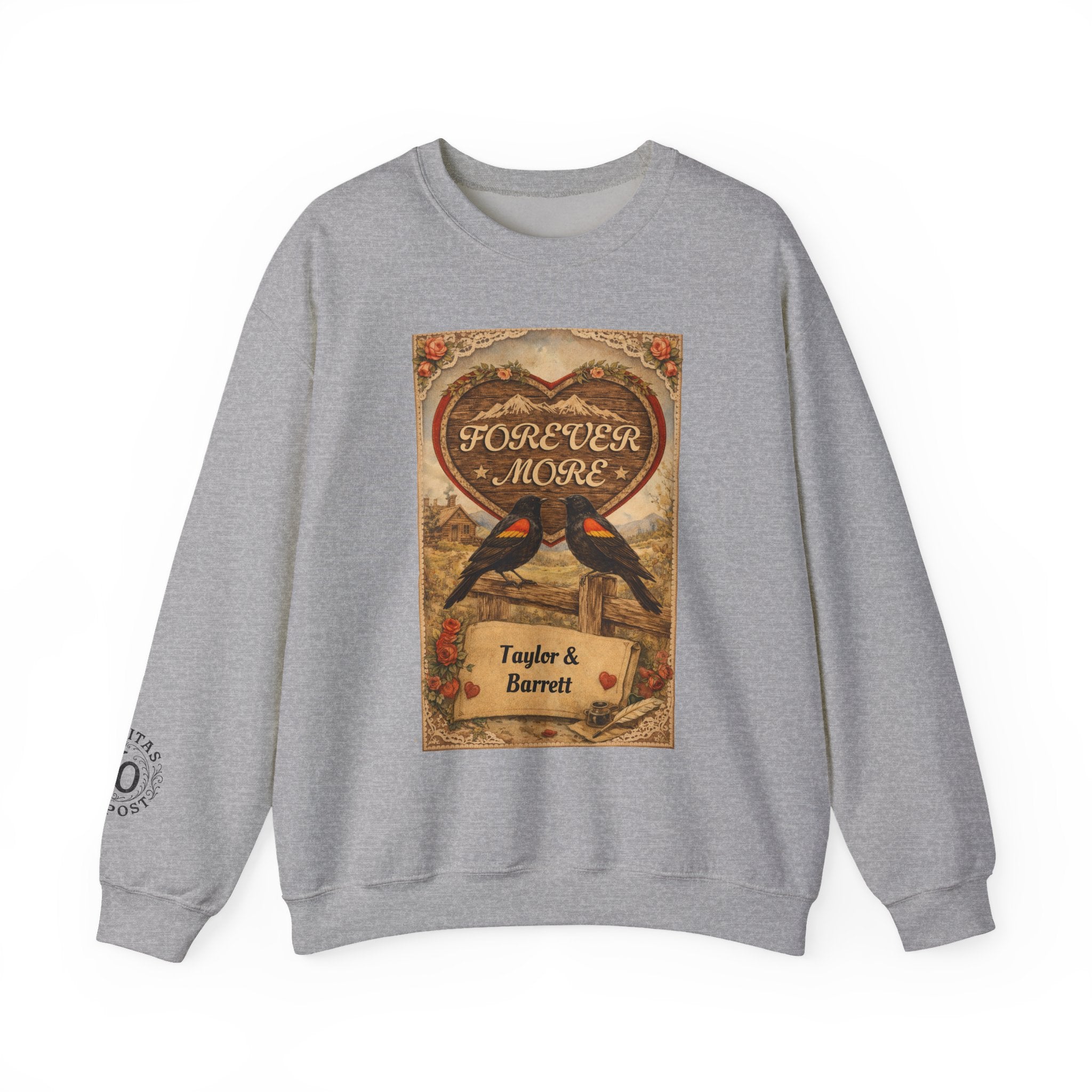 Forever More Vintage Love Crewneck Sweatshirt