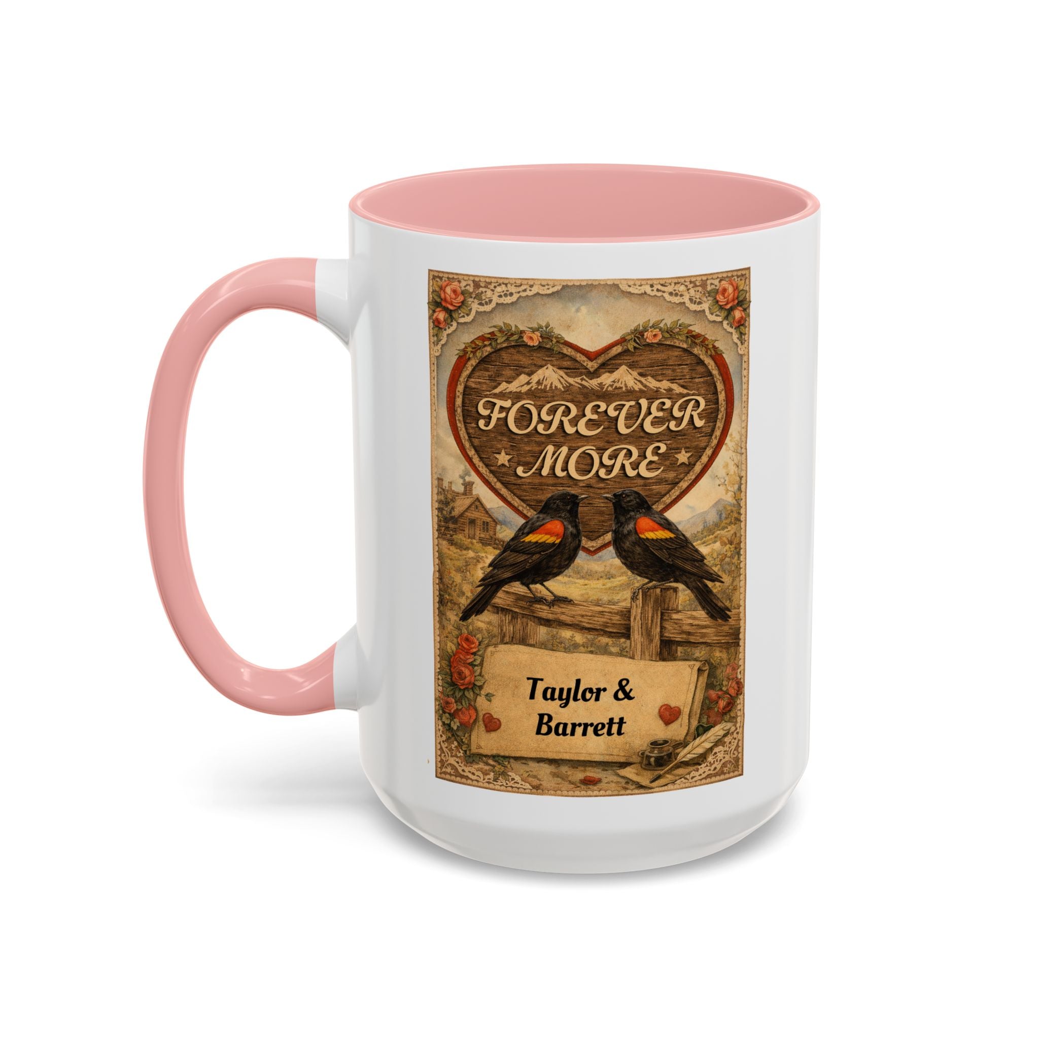 Valentine's Day "Forever More" 11/15 oz Ceramic Coffee Mug