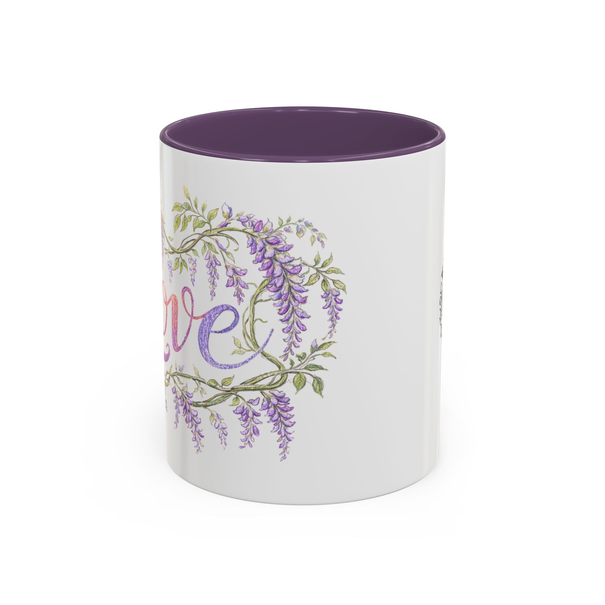 Wisteria Love Coffee Mug 11/15oz