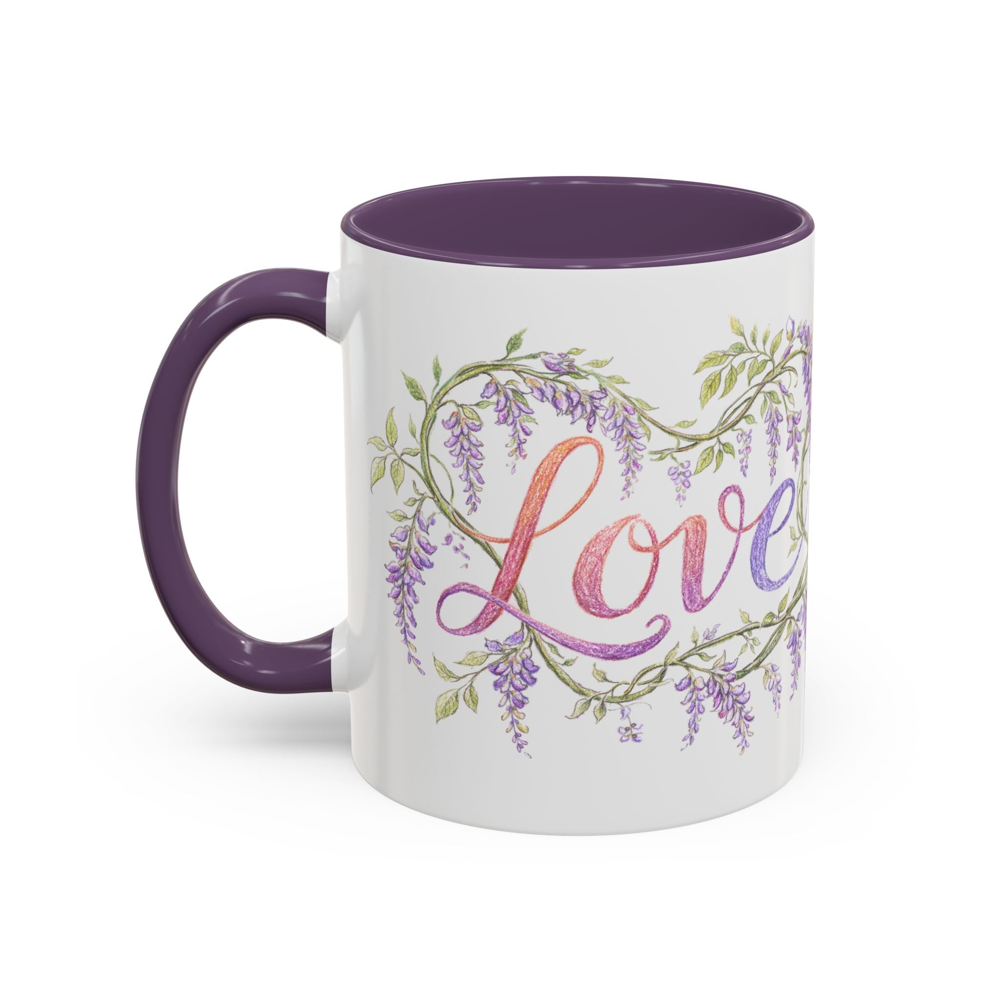 Wisteria Love Coffee Mug 11/15oz