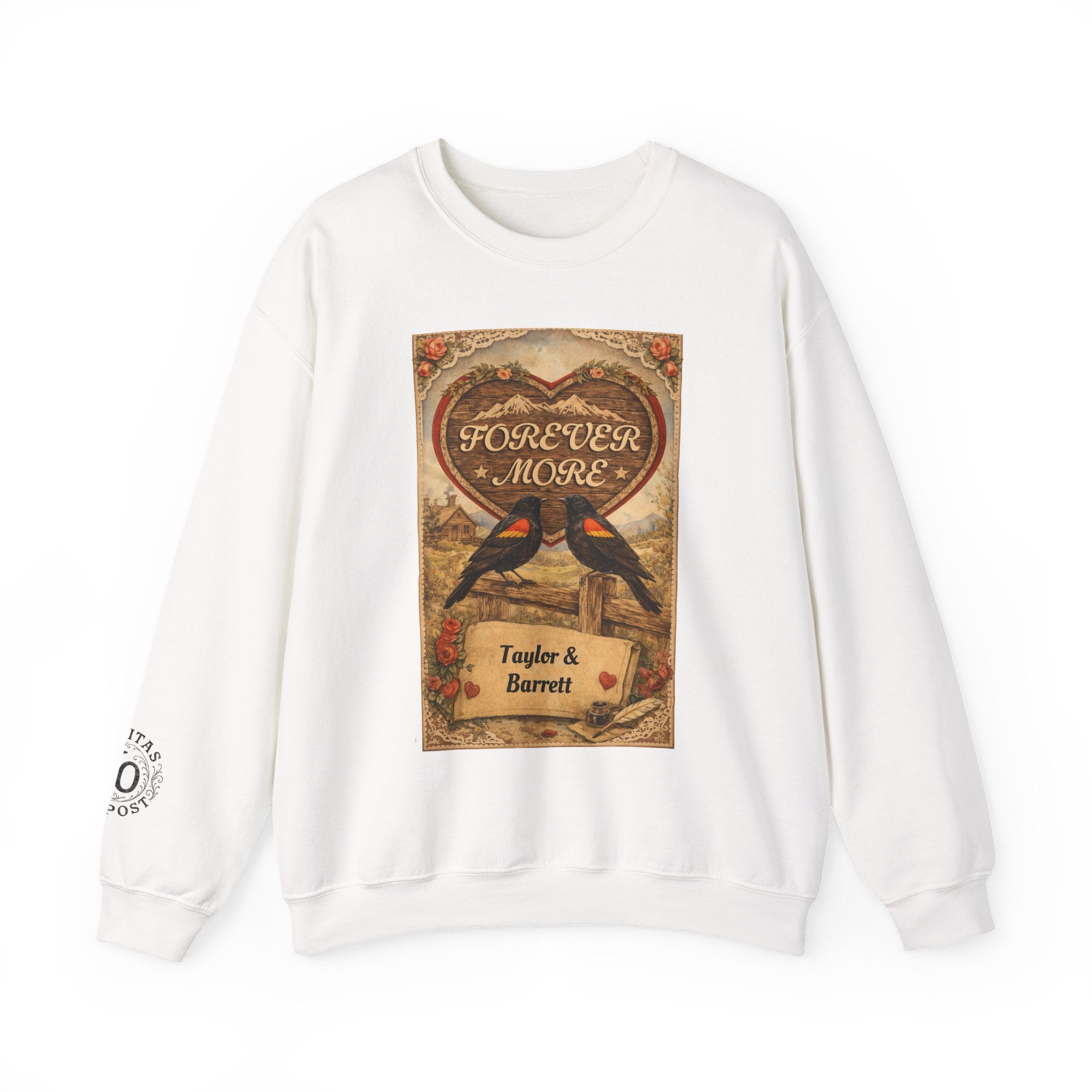Forever More Vintage Love Crewneck Sweatshirt