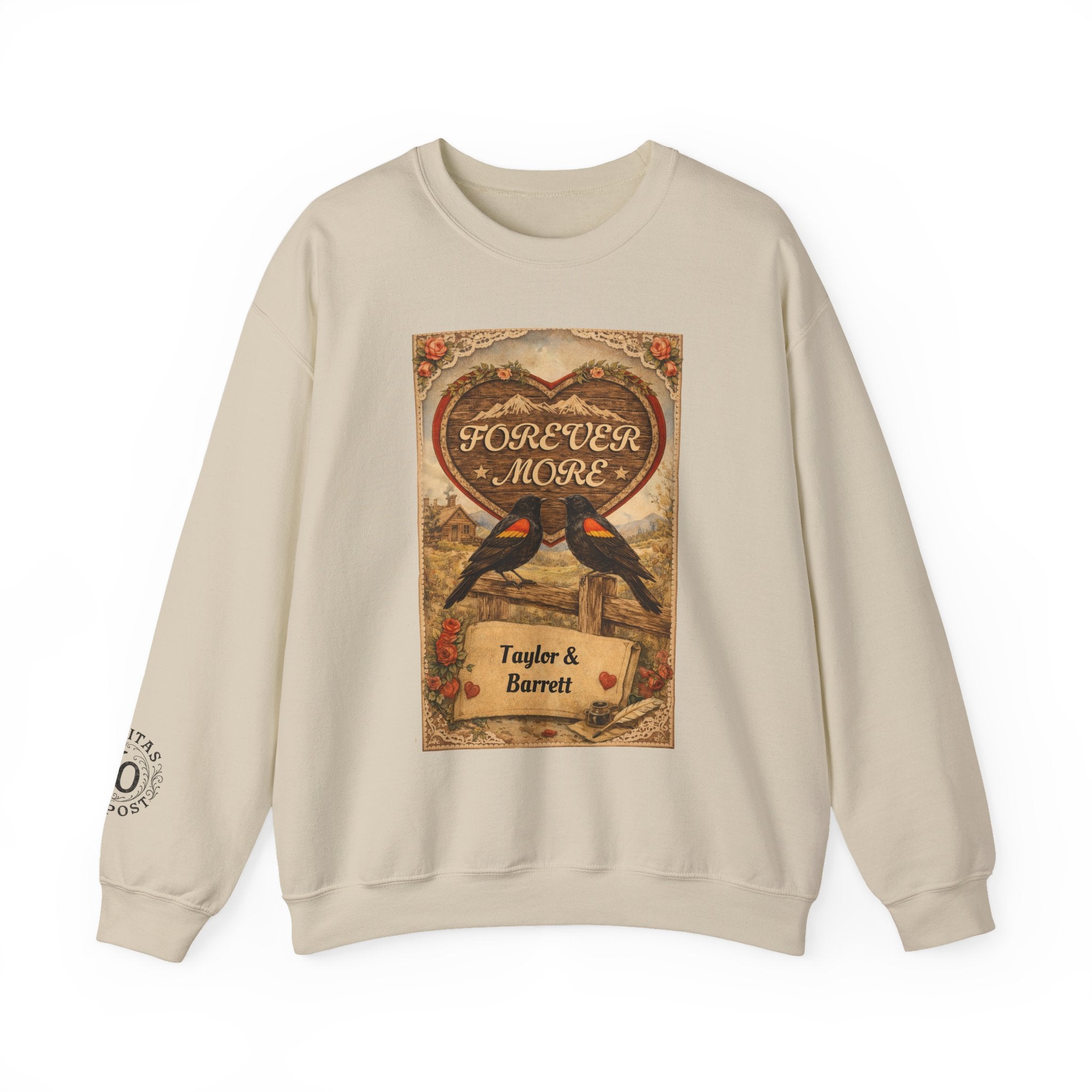 Forever More Vintage Love Crewneck Sweatshirt