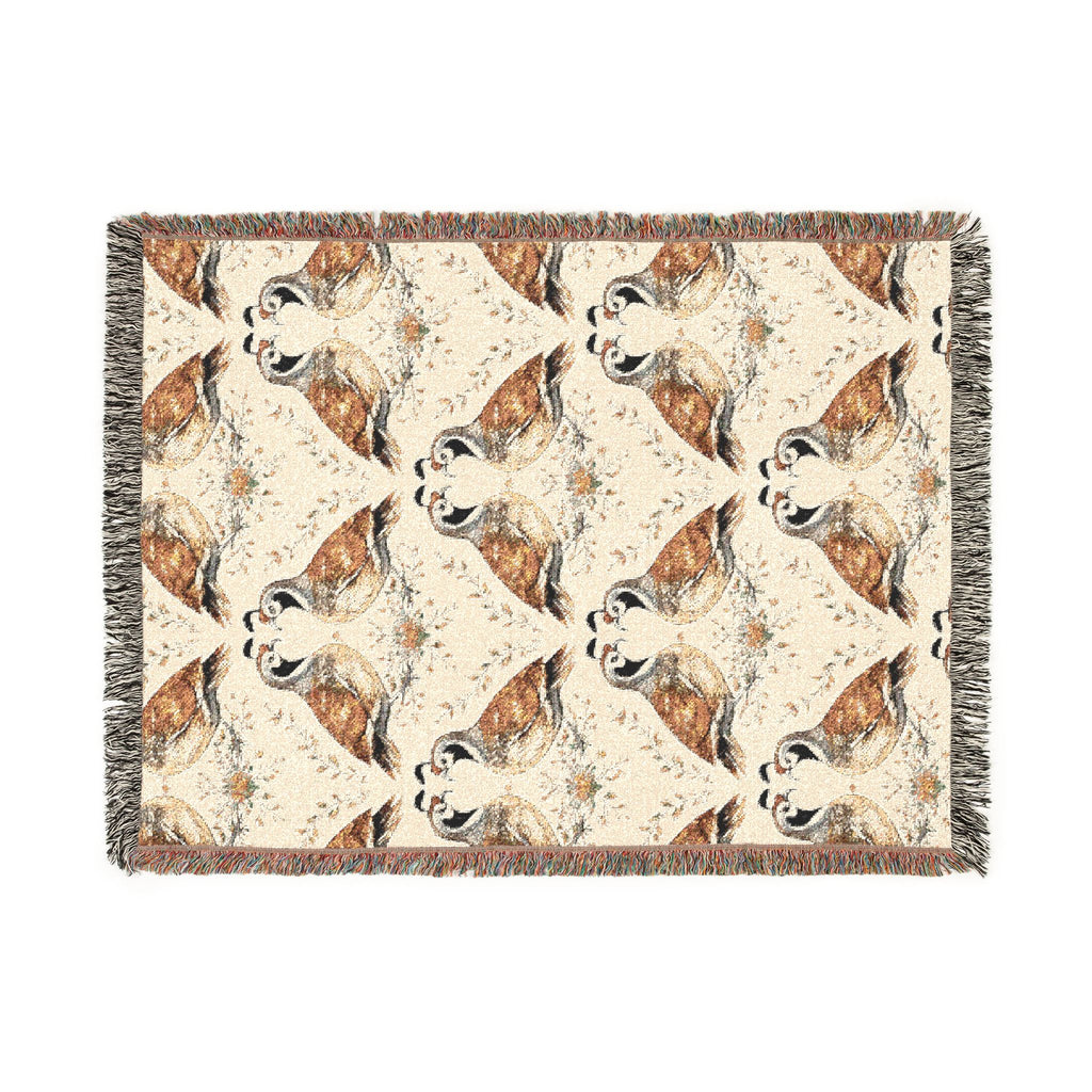 Woven Blanket — Can't Quail My Love Throw