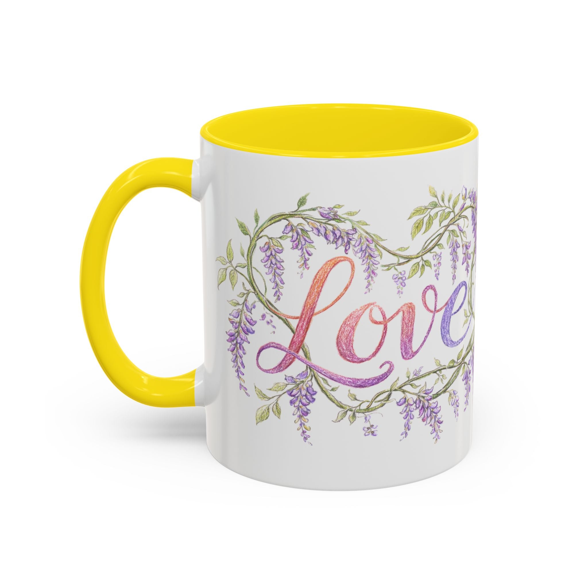 Wisteria Love Coffee Mug 11/15oz