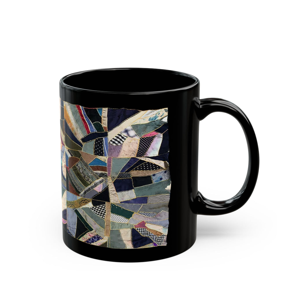 Patchwork Quilt Ceramic Coffee Mug