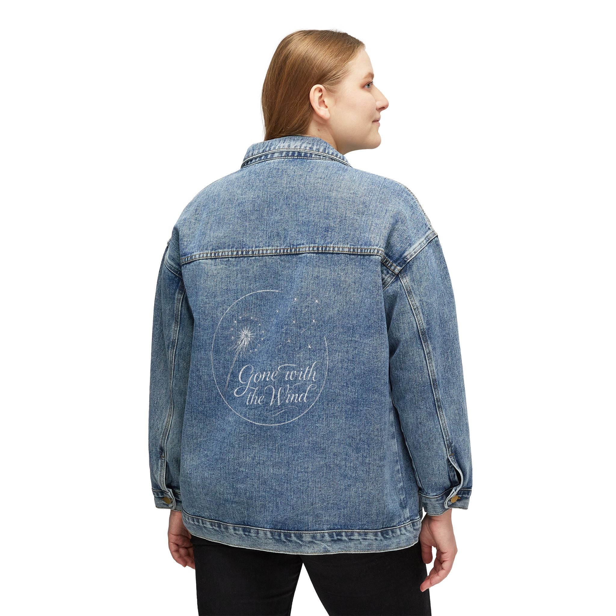 Classic Casual Jean Jacket - Gone With the Wind