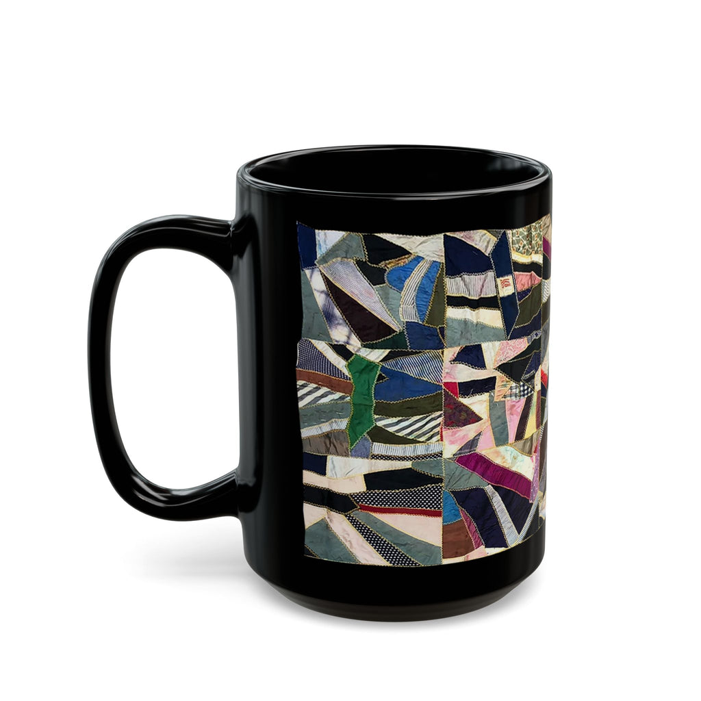 Patchwork Quilt Ceramic Coffee Mug