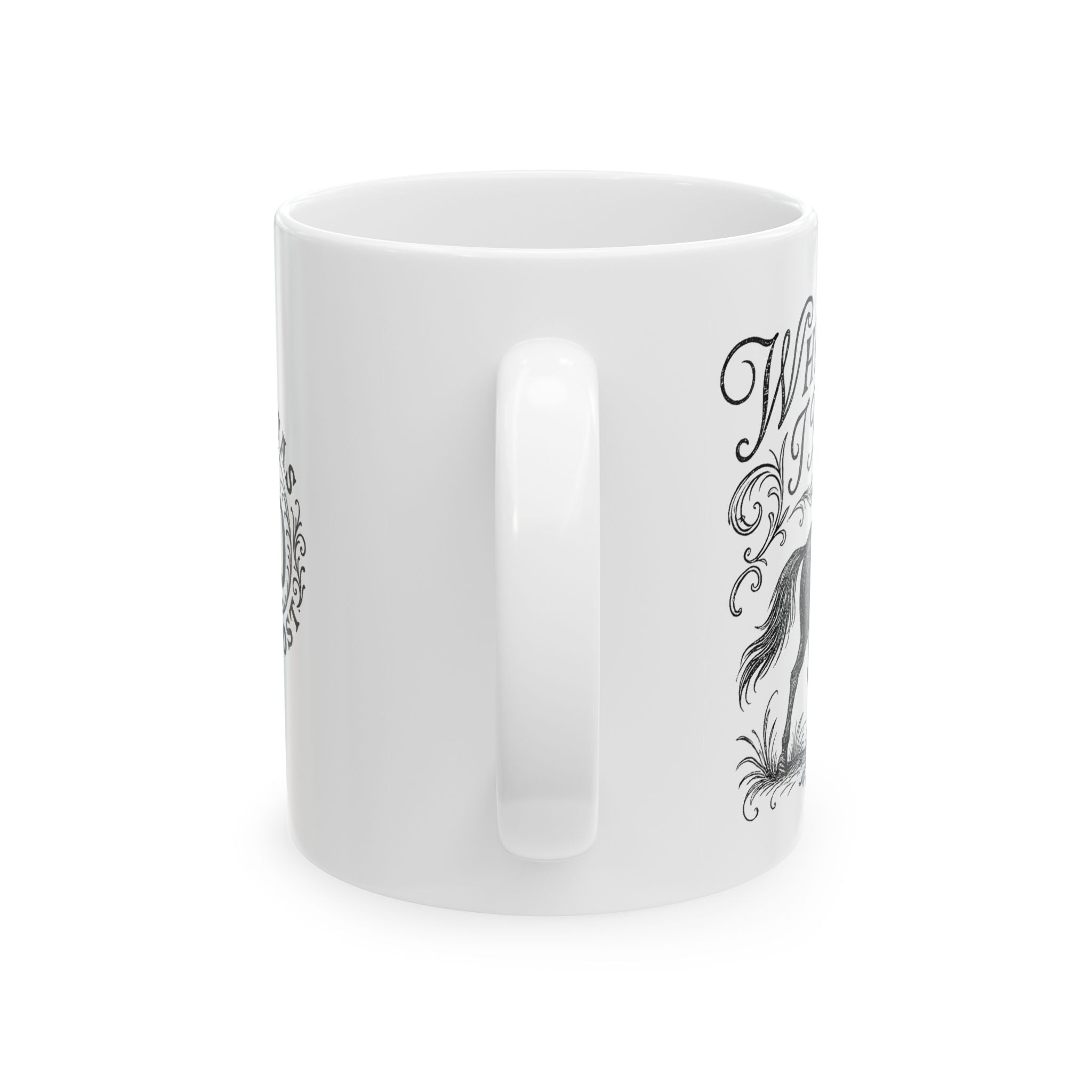 Wherever I May Roam Ceramic Coffee Mug