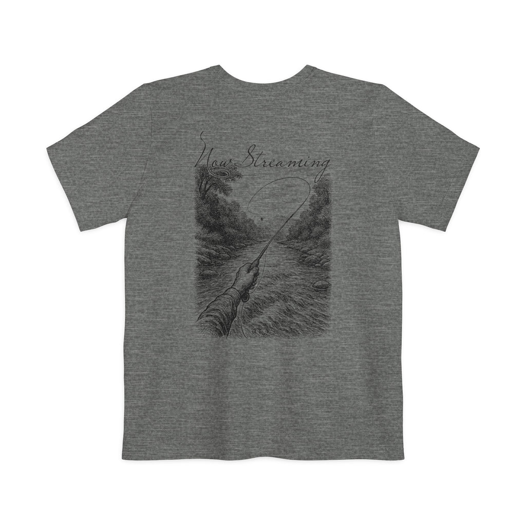 Pocket T-Shirt — Now Streaming Graphic Tee