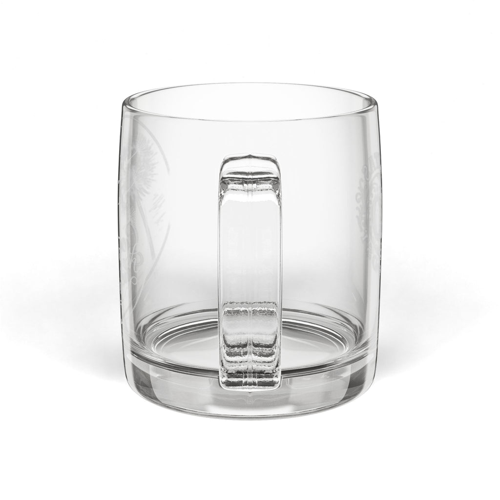 Engraved Glass Coffee Mug — 12.25 oz Gone With The Wind Clear Tea & Espresso Cup